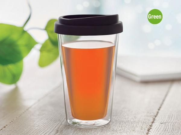 Bouteille En Verre Borosilicate à Double Paroi De 450 Ml Avec
